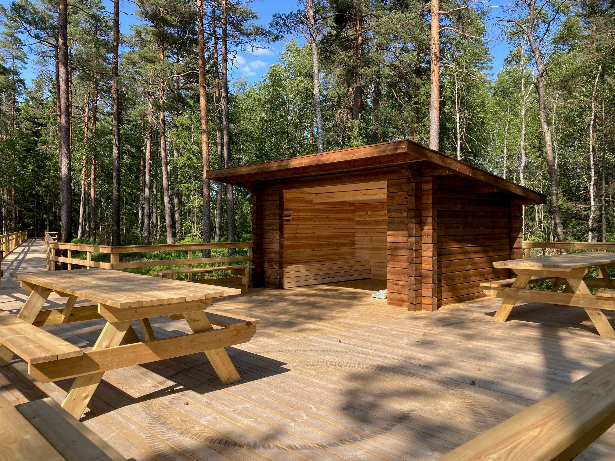 Rundslinga Uskavi, Uskavigården