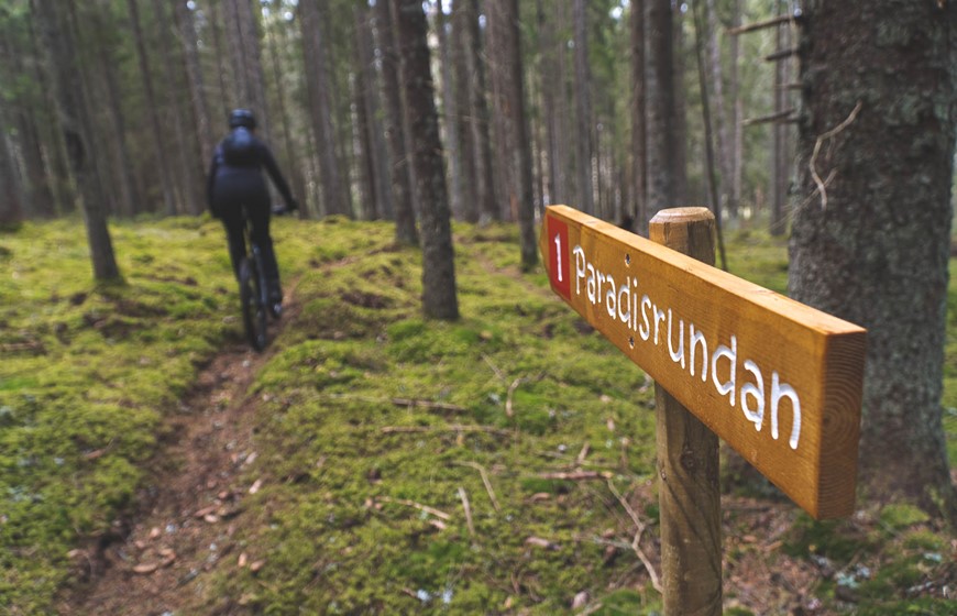 Nyhyttan, Paradisrundan
