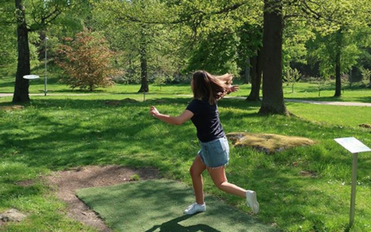 Discgolf i Fallebo