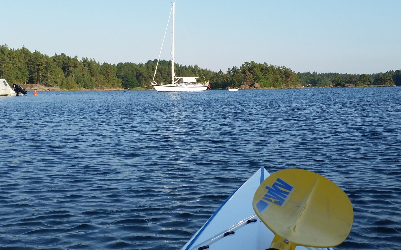 Kajaktorpet i Misterhults skärgård
