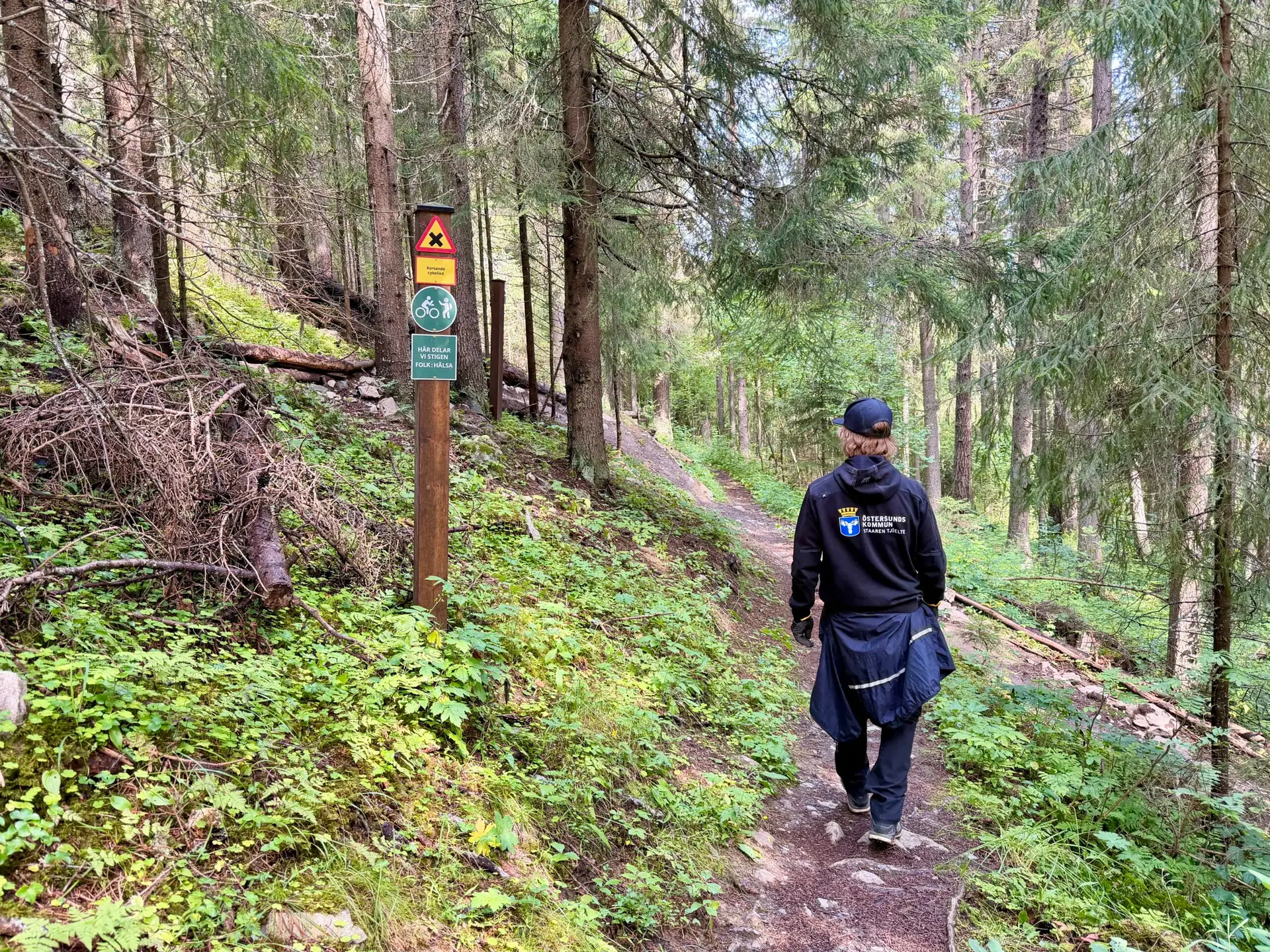 Toppstigen on Österberget